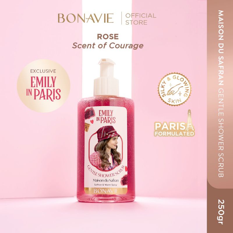 BONAVIE x EMILY IN PARIS Gentle Shower Scrub