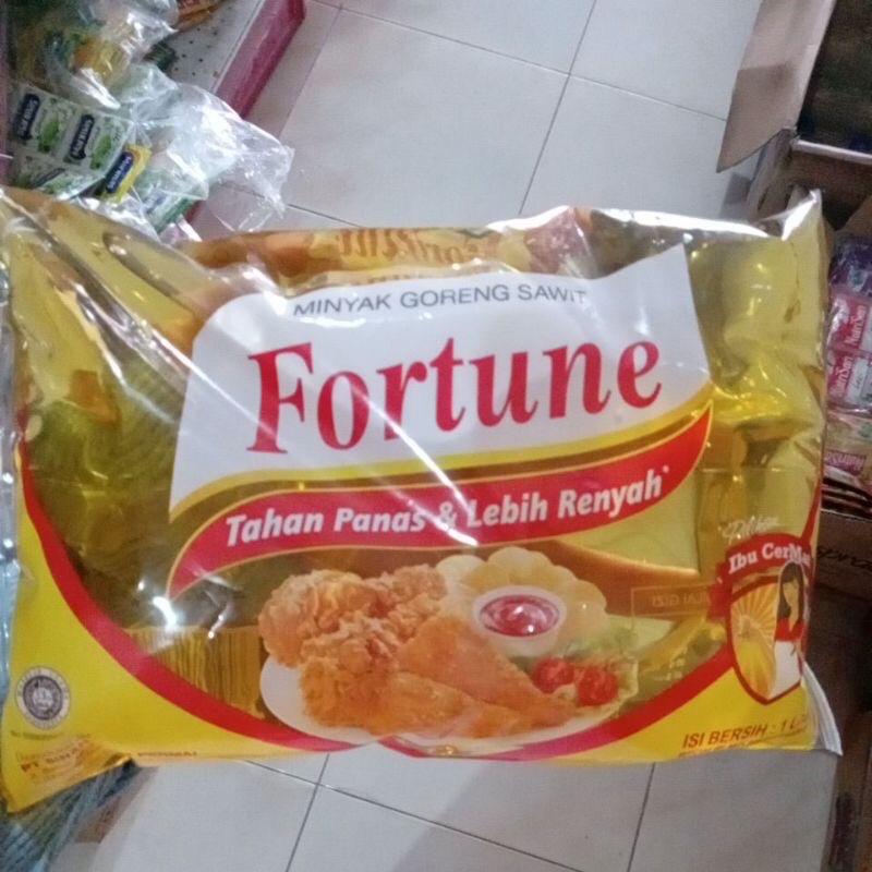 

Minyak Goreng Fortune 1 liter