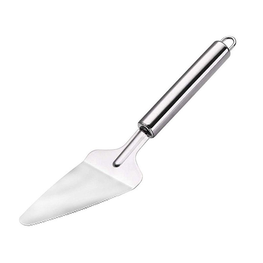 Solighter Pastry Spatula Aksesoris Dapur Alat Panggang Tepi Gerigi Burger Flipper