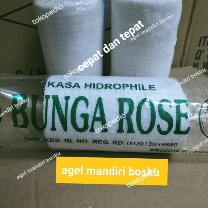 

Impr Kasa Gulung Besar 40Yard X 16Cm Bunga Rose/Kasa Gulung Rol Hidrophil