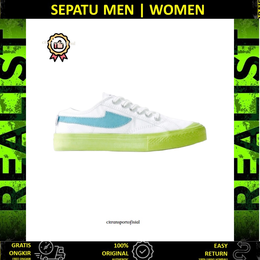 SEPATU PRIA WANITA/ SNEAKERS ORIGINAL PRIA WANITA/ CHEZZ EMPEROR LO BLACK/ WHITE HITAM ORIGINAL