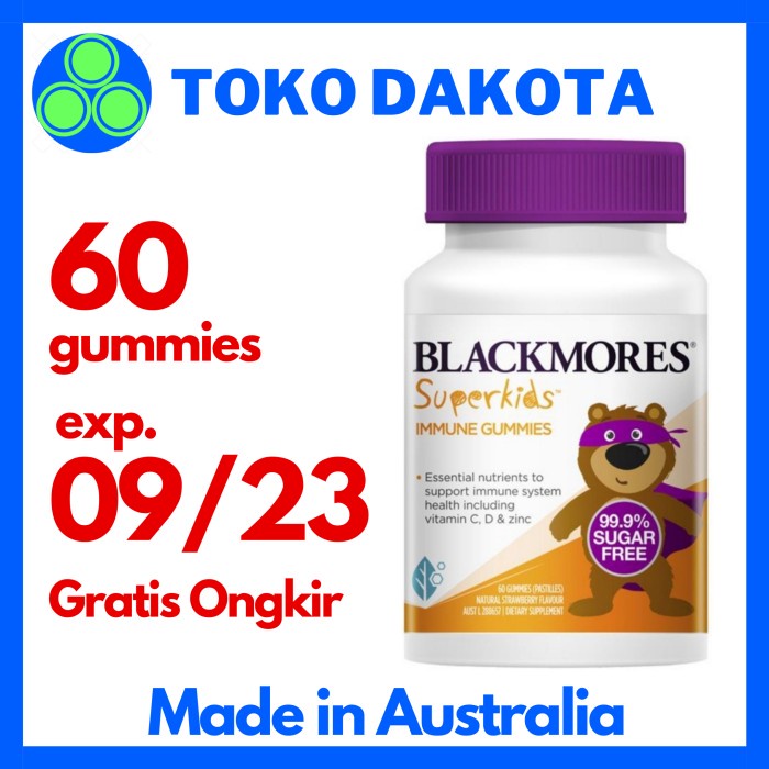 Blackmores Superkids Immune Gummies