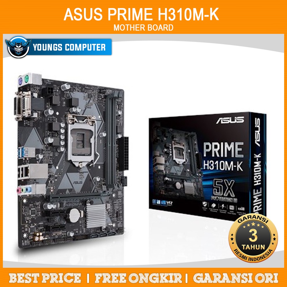 ASUS PRIME H310M-K | Motherboard Intel LGA1151 H310 mATX DDR4