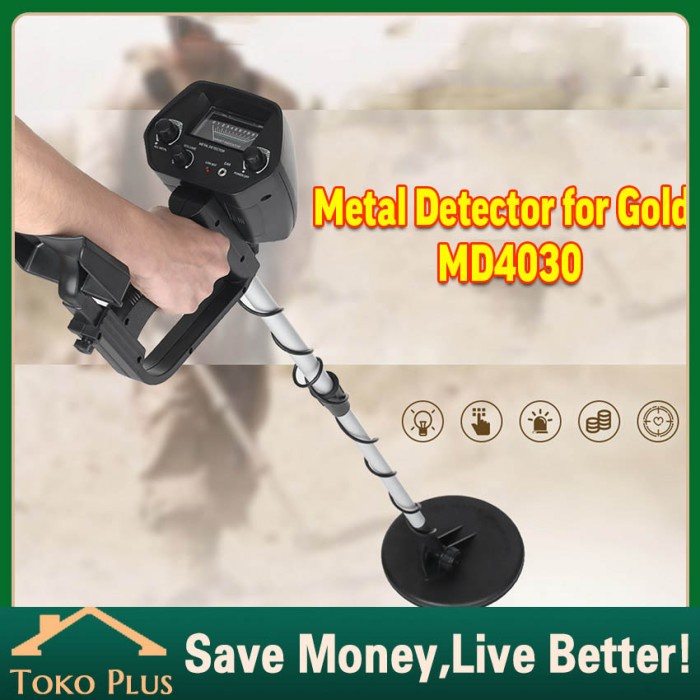 Detect Impor Gold Metal Detector Emas Alat Pendeteksi Logam Anti Air