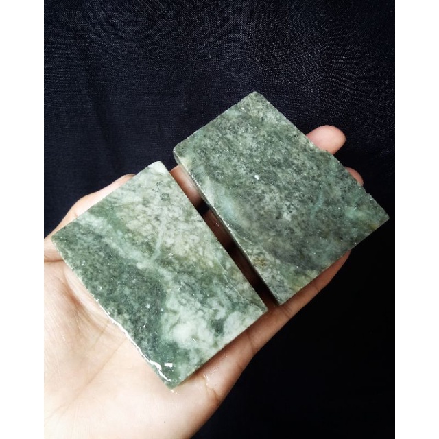Rough Bahan Giok Jadeite Jade Nabire Papua