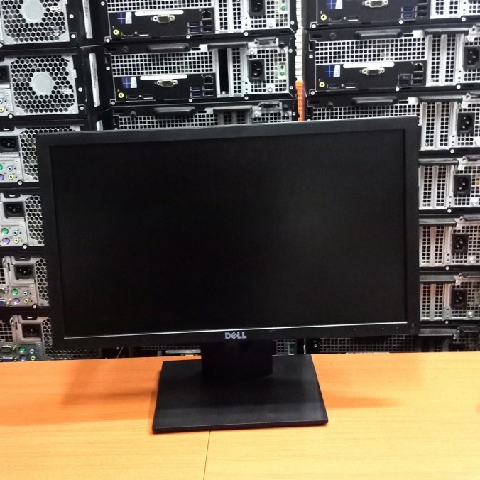 ready monitor dell led 20 inch monitor kantor, sekolah, dan kerja/mulus like new super slim original dell bergaransi