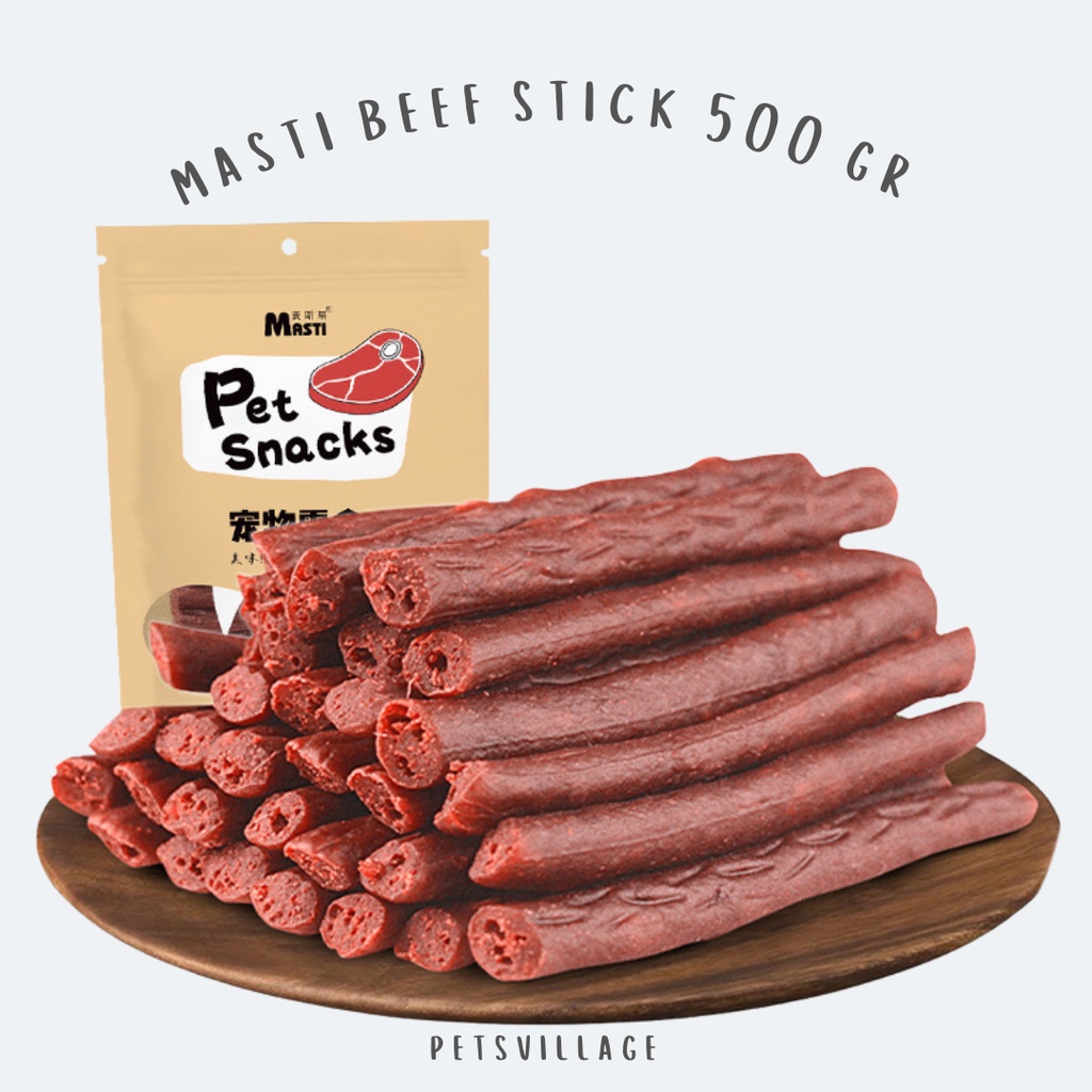 MASTI BEEF STICKS 500 GR UNTUK ANJING