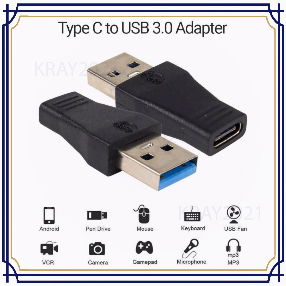 Adaptor Konverter USB 3.1 Type-C ke USB 3.0 -AP397