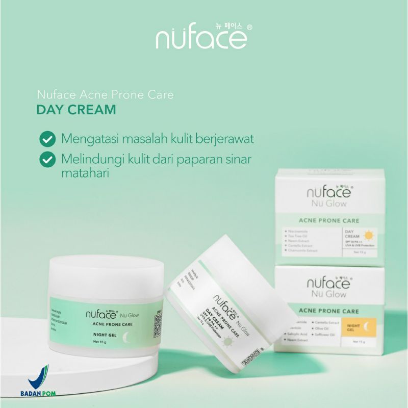 Nu Face Day &amp; Night Cream Acne care