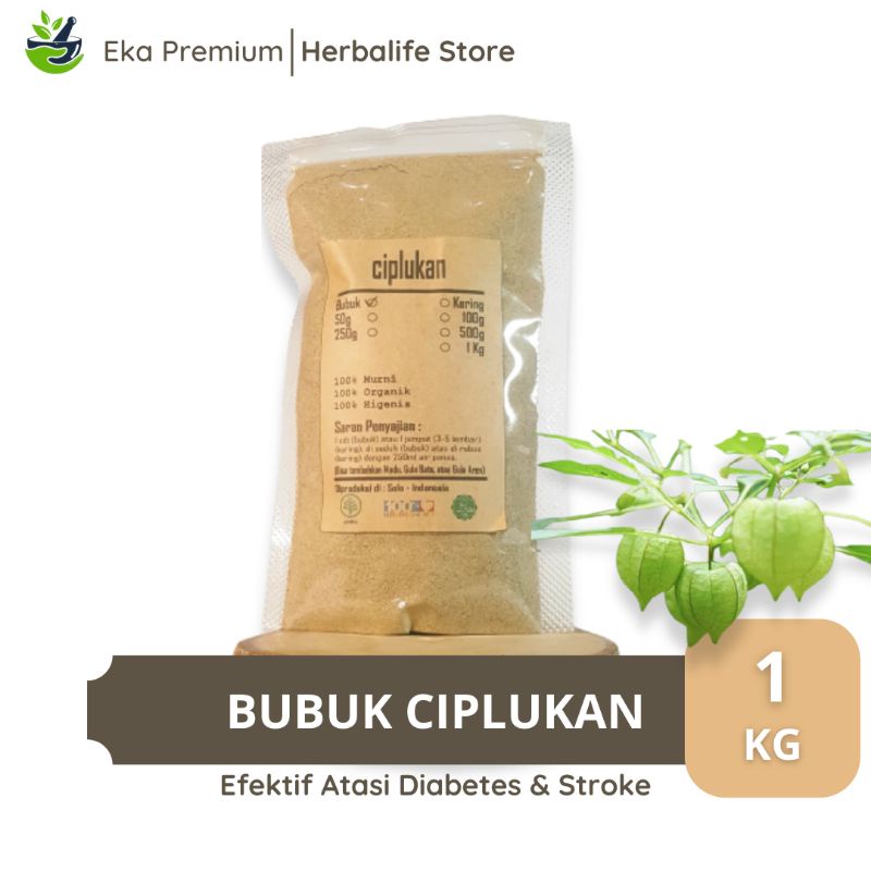 

Daun Ciplukan Bubuk Kering 1 KG Asli Murni Organik Ramuan Buah Herbal Jamu Tradisional Obat Diabetes Gula Darah Stroke Ayan Epilepsi Rematik Asam Urat 1000 gr