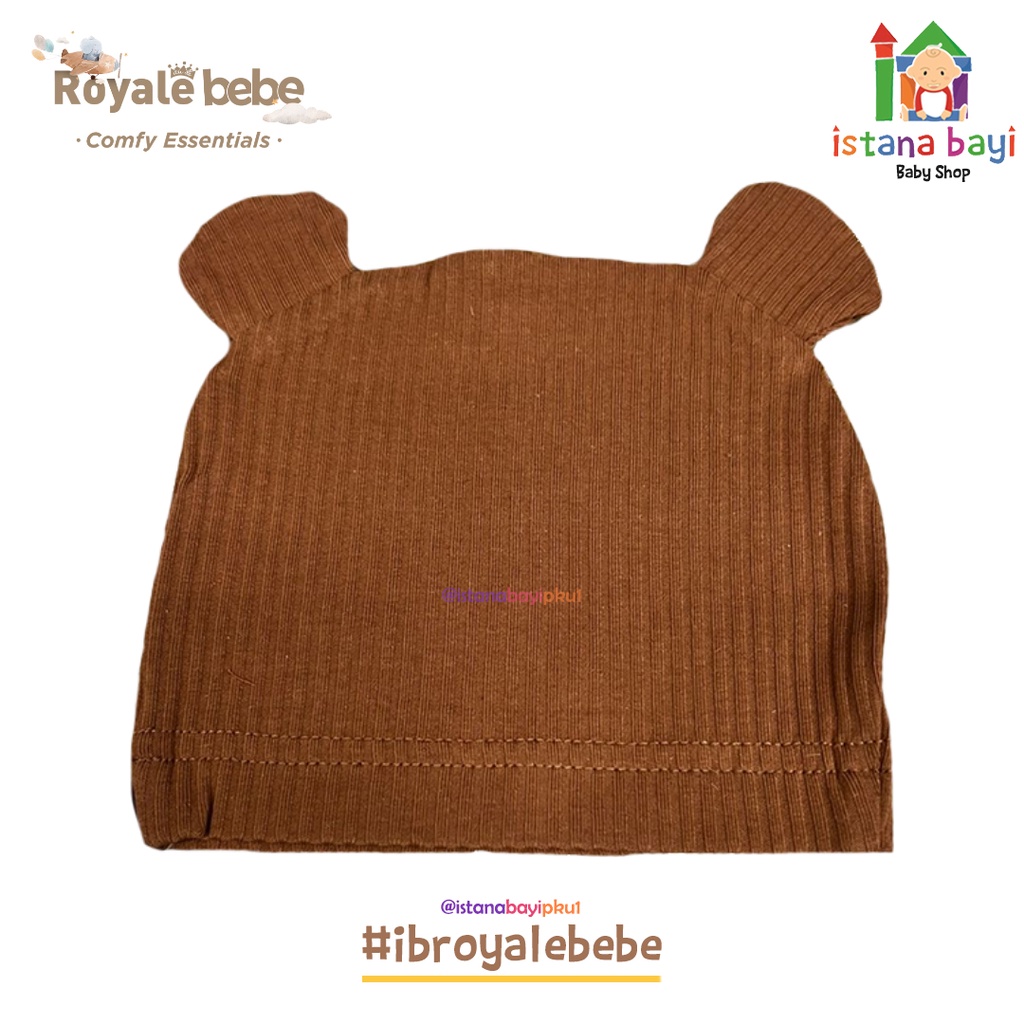 Royale Bebe Baby Beanie Hat / Topi Bayi