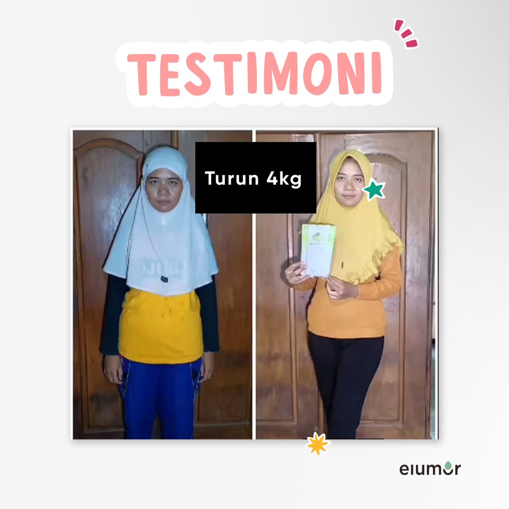 Elumor Slimming Tea - Teh Pelangsing Herbal Alami Original