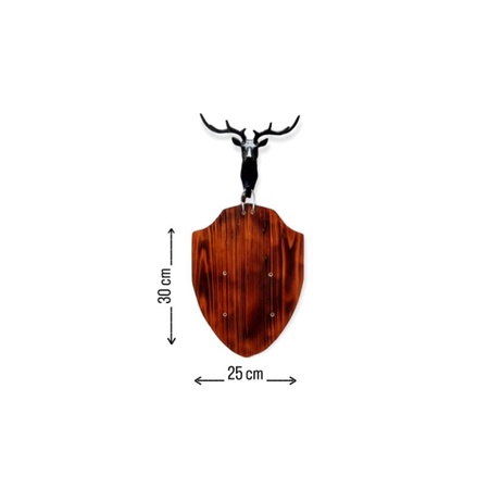 papan platycerium/papan anggrek/papan bunga media kayu jati belanda