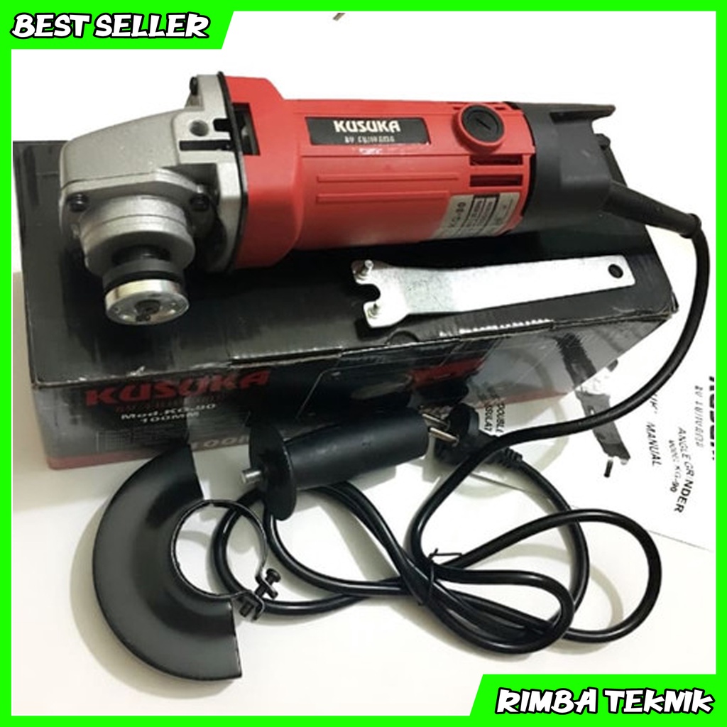 BISA COD!!!Gerinda Kusuka By Fujiyama Angle Grinder KG-90 4 Inch - Mesin Gerinda Tangan KG-90