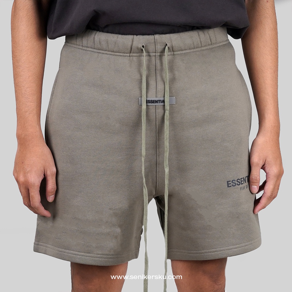 Essentials FOG Sweat Shorts Cement