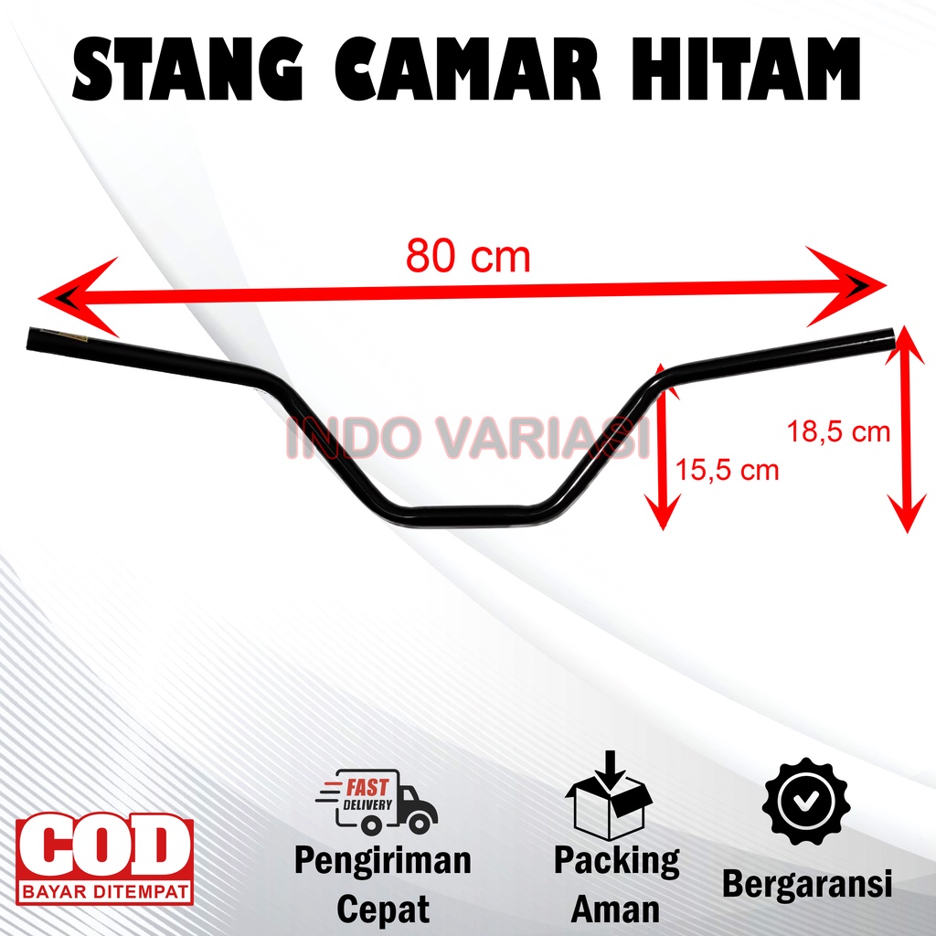 Stang Camar Tinggi Touring Modif Stir Universal Motor Xsr Vixion Byson Beat PCX Nmax Dll