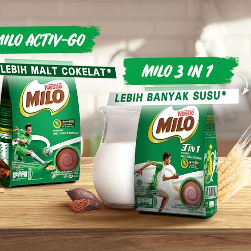 

BISA COD ✔️MILO ACTIV-GO Susu Coklat Pouch 300g|SQ3