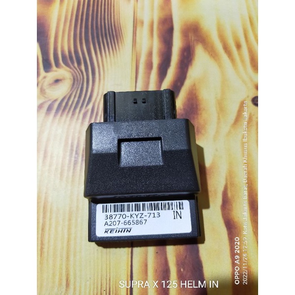 ECU SUPRA X 125 HELM IN KYZ