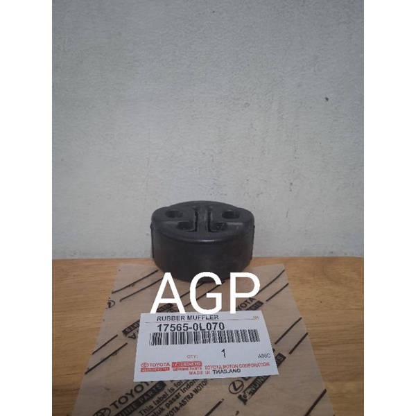 Karet Gantungan Knalpot Original Innova Fortuner Hilux Vios Yaris 17565-0L070