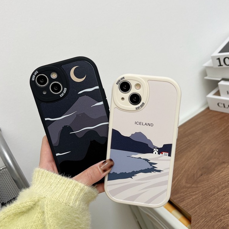 Couple Soft Case OPPO A9 A5 A31 A53 A33 2020 A7 A5S A12 A11K F9 Pro A74 A95 F11 A15 A15S A35 A52 A92 A54 A36 A76 A96 A94 A55 A16K A16E A54 A83 A57 A1K A3S Black Case Cover