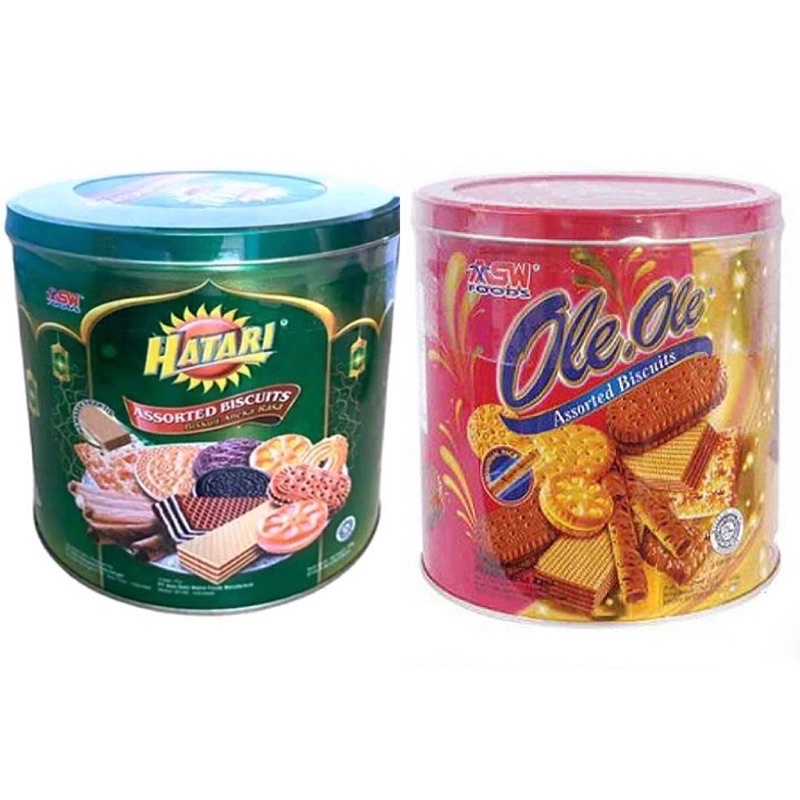 

ASW Hatari Assorted Biscuit bulat 325gr ASW Ole - Ole Assorted Biscuit bulat 300gr / ASW / Foods / Hatari / Assorted / Biscuit / Segi / 300gr / Ole - Ole / 325gr / Kaleng / Biskuit