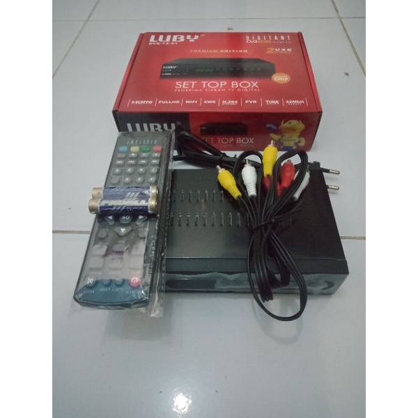 SET TOP BOX TV DIGITAL PREMIUM EDITION LUBY  DVB-T2-01 STB