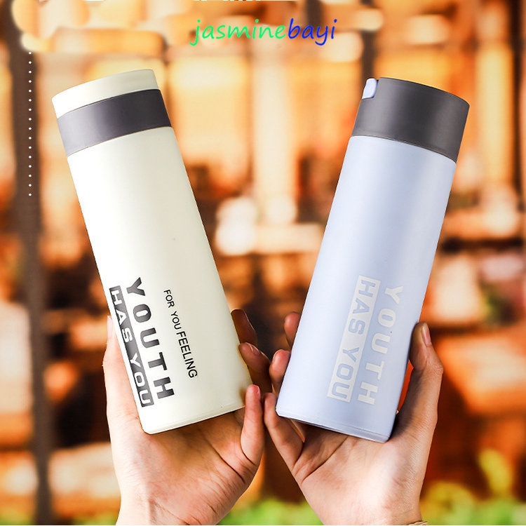 450ml Botol Air Tempat Minum Kaca Bts Bpa Free Miniso Plastik My Bottle Botol Minum Korea Sport Cowo