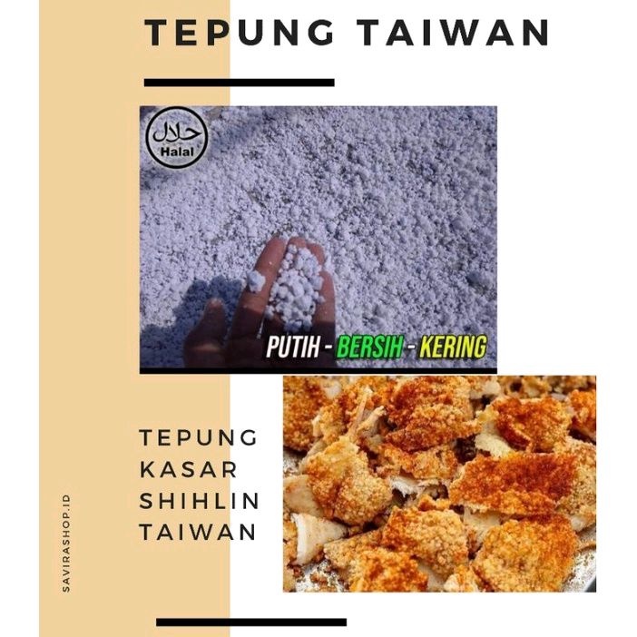 

[1KG] TEPUNG TAIWAN CRISPY CHICKEN SHILIN PREMIUM - TEPUNG KASAR