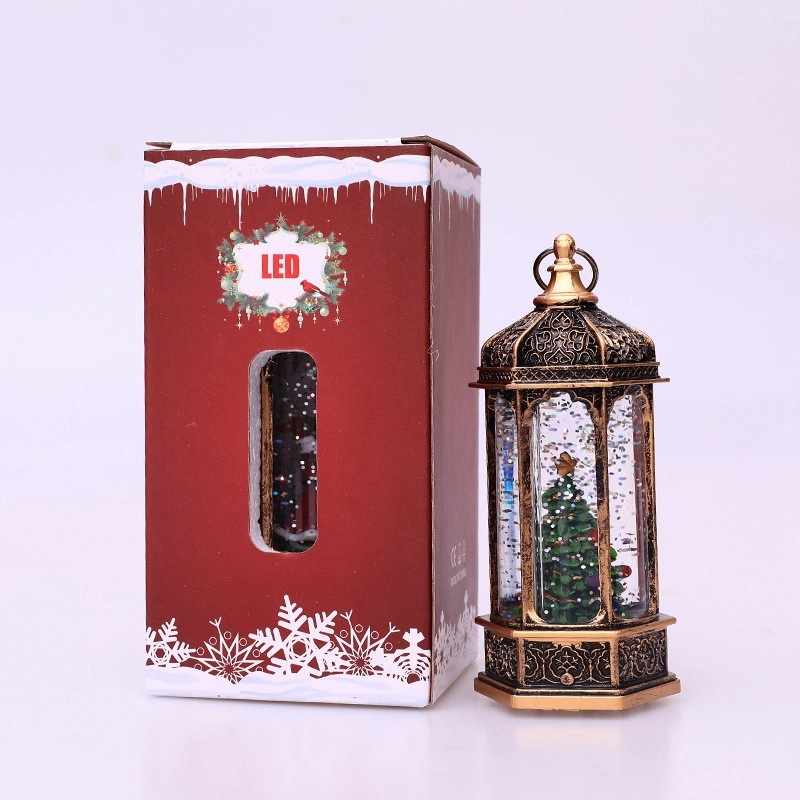 Lentera Snow Globe Kubah Hadiah Natal Pajangan Salju Snowglobe Murah Kotak Musik Natal Harga Grosir Termurah Kado Natal Christmas Music Box Snow Box