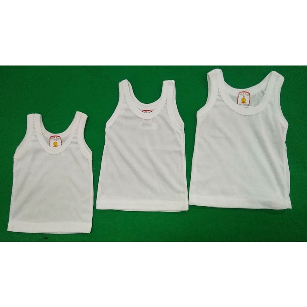 Singlet hao hao baby putih kaos dalam kaos buntung singlet anak