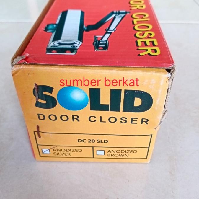 Door closer solid Dc 20 sld, door closer solid dc20 sld