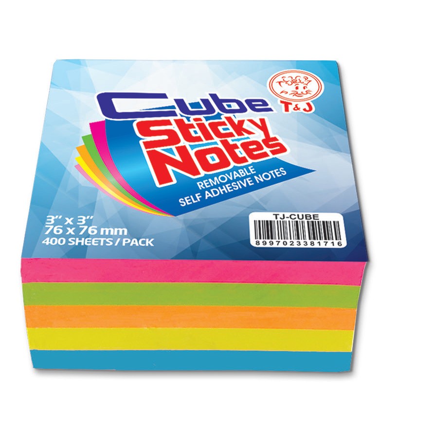 

Sticky Notes TJ - Cube / Tom and Jerry Sticky Notes / Kertas Notes Persegi 3x3 - Pack