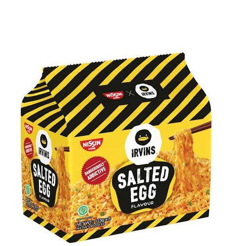 

[W-12 ✉] Nissin Irvins Noodle salted egg/spicy eceran 113 gram (1 pc)-super keren