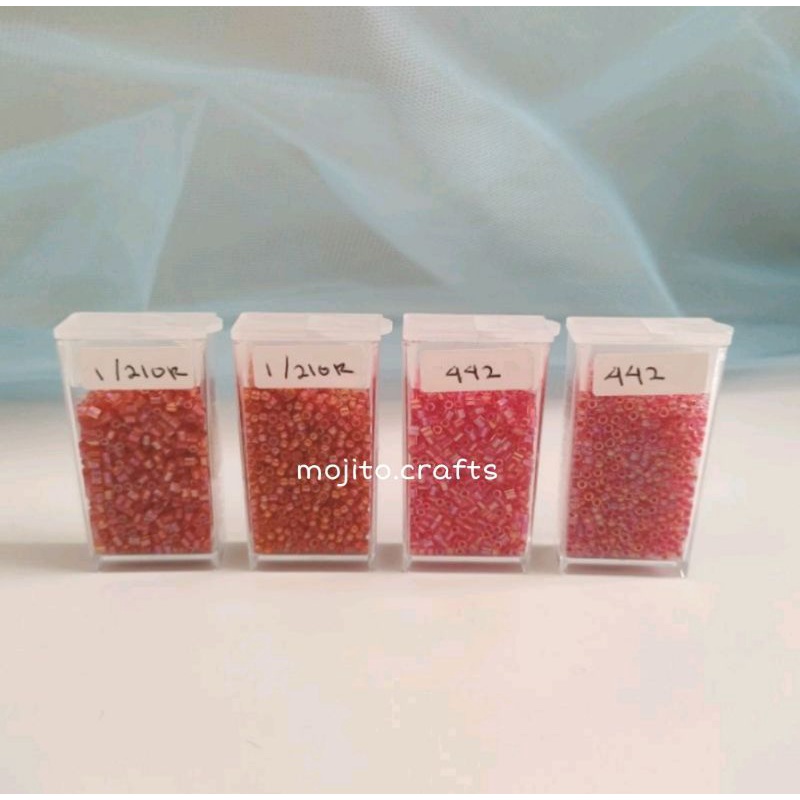 Payet Jepang MGB Asli Original Varian Merah 3 / Payet Kebaya / Payet MGB Merah / Payet Merah / Hiasa