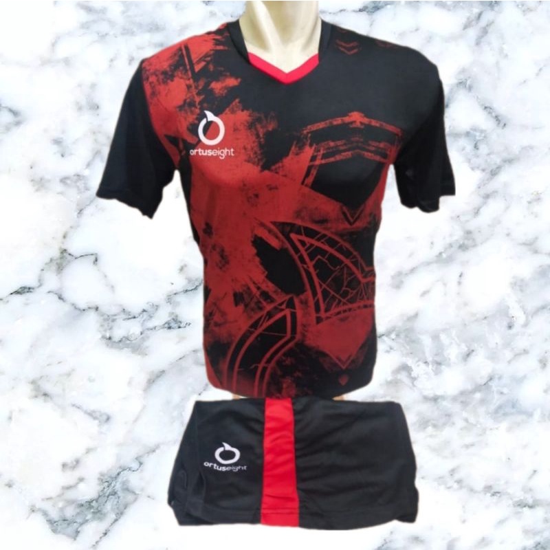 Jersey Baju SETELAN Bola baju  Voliy baju Bulutangkis baju Badminton baju Futsal DEWASA