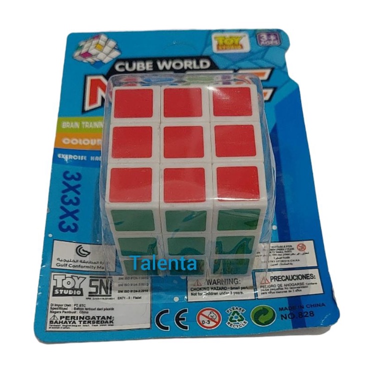 Mainan Anak Edukasi Rubik Rubic 828
