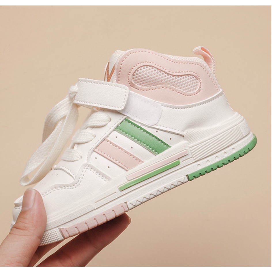 babyfit YHMC sepatu sneakers tali velcro semi boots import bn-1222