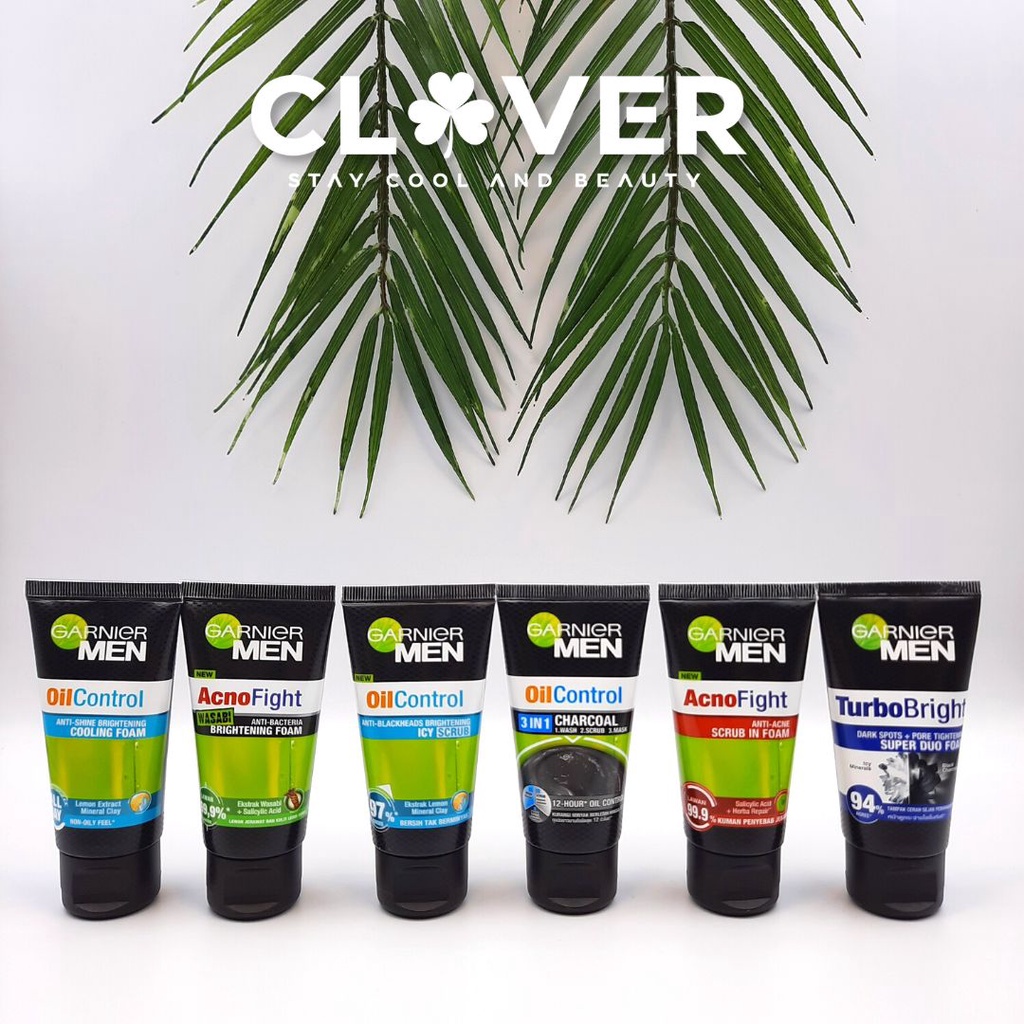 GARNIER MEN FACIAL FOAM / FACIAL WASH MEN / SABUN PENCUCI MUKA