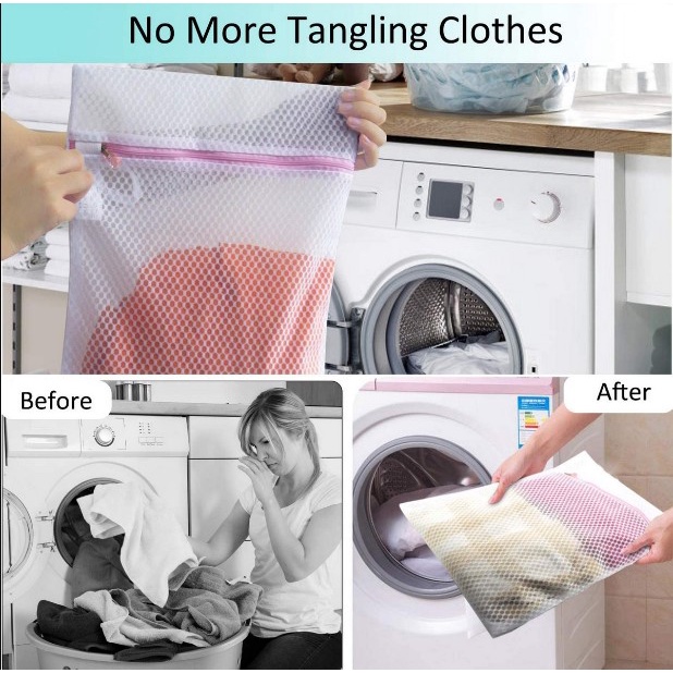 LAUNDRY BAG KANTONG CUCIAN MESIN CUCI BIAR PAKAIAN TIDAK RUSAK | JARING CUCI BAJU MESIN CUCI UNTUK PAKAIAN DALAM CELANA DALAM BH BRA KOTOR GRATIS ONGKIR BISA COD