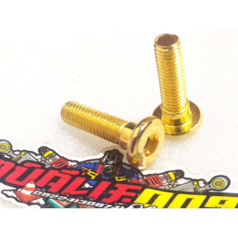 Baut Disc cakram ninja warna gold/ Piringan Cakram Ninja R Ninja SS Ninja RR New Ninja RR Old Dan ZX