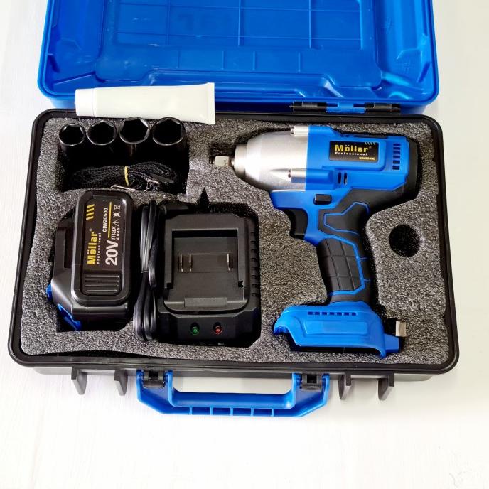 MOLLAR CIW20500 CORDLESS IMPACT WRENCH BUKA BAUT MOBIL 500NM