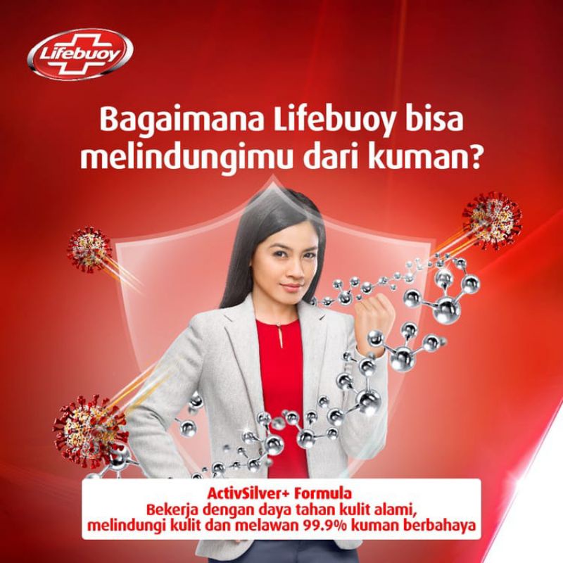 LIFEBUOY Body Wash Sabun Cair Refill 825 ML