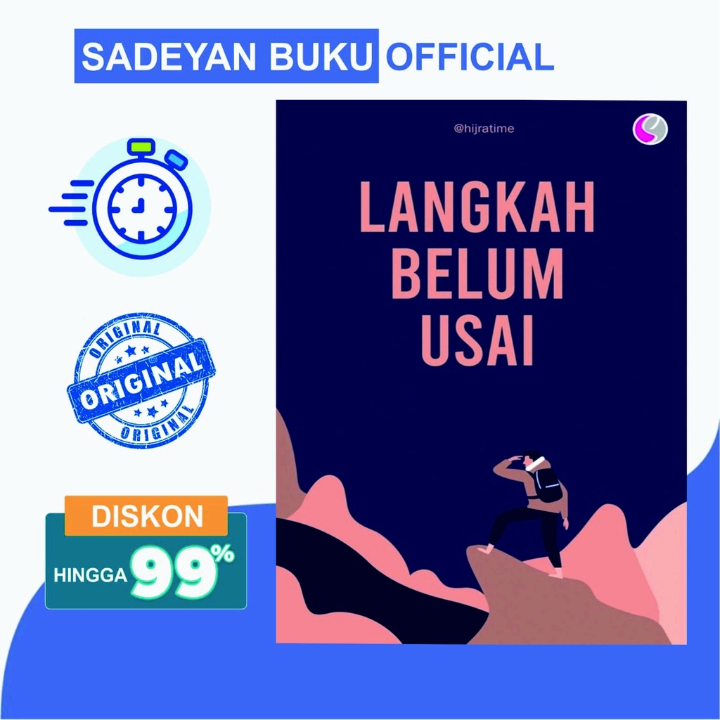 Jual Buku Motivasi Islami Buku Islami Langkah Belum Usai Magenta