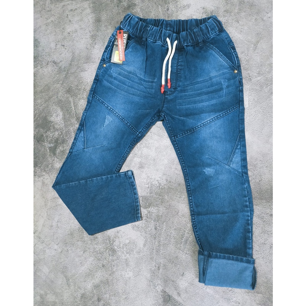 Celana Jeans Anak 4-12 thn / Celana Panjang Jeans Anak Pria / Celana Panjang Denim / Celana Levis Tanggung Anak