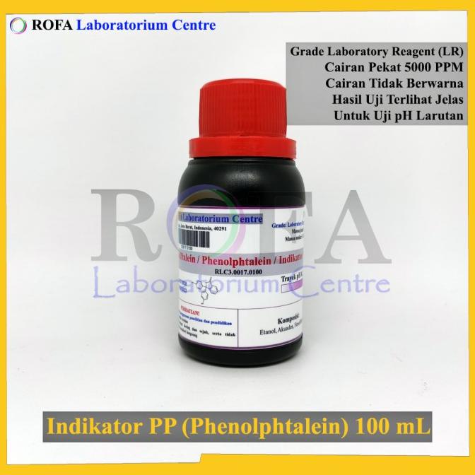 Larutan Fenolftalein | Phenolphthalein Solution 1% 100 Ml