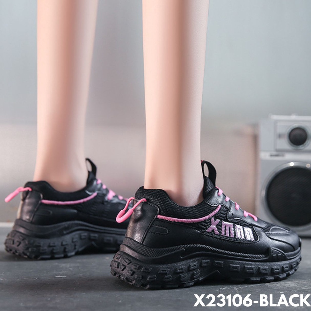 SEPATU SNEAKERS WANITA MODIST BANGET ALA CEWEK FASHION WEEK BAHAN PU BERKUALITAS IMPORT 23106