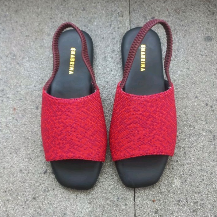 Shabrina Aurora Red Sepatu Big Size Jumbo 41-45