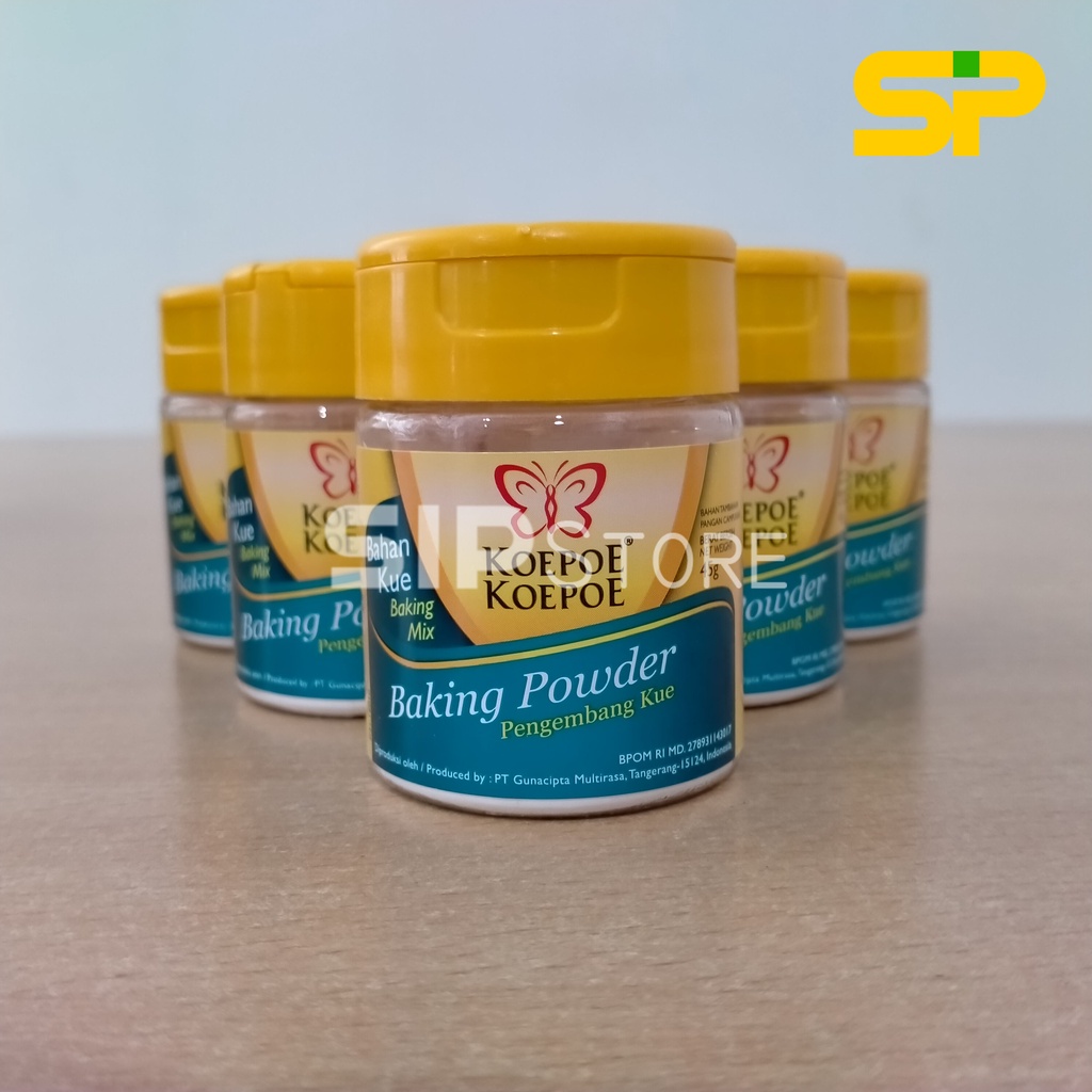 Baking Powder KOEPOE KOEPOE 45gr / Bahan Kue / Pengembang Kue / Pengembang Roti 45 gr