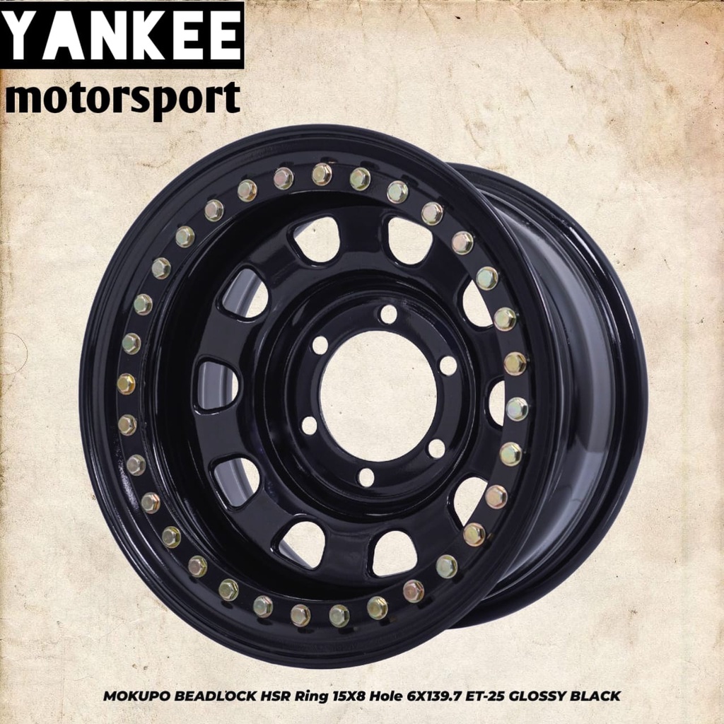 Velg Mobil Ring 15 BEADLOCK untuk Blazer, Panther New, dll