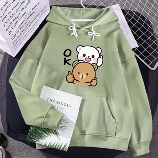Sweater Hoodie Anak Perempuan  OK PANDA | Jaket Jumper Anak Bahan Lembut (Sablon Digital Printing)